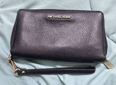MK Jet Set Travel Phone Case Wallet on Chain
