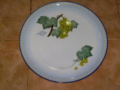 Pinggan noritake California raisins plate decor