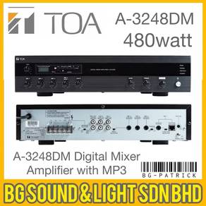 TOA A-3248DM digital mixer with mp3 usb bluetooth