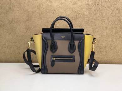 [SALES] Celine Nano Luggage Bag in Calfskin