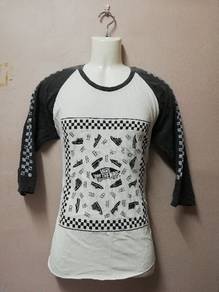 Vintage T-Shirt Raglan 3Qtr VANS OF THE WALL