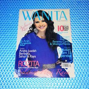 Majalah Wanita Sept 2007 Rozita Che Wan Cover