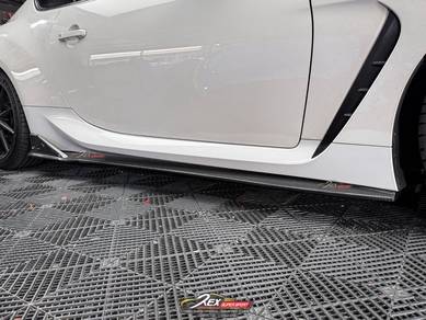 Toyota GR86 Side Skirt Lip AD AIM VRS TMS Carbon