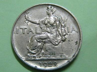 Italy 1 Lira 1922