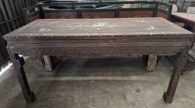 Antique Carved Wooden Table Dragon Solid Wood