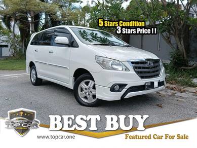 Toyota Innova G in Ipoh, PRK