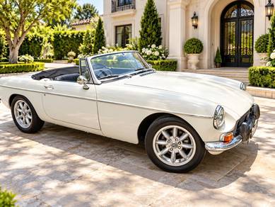 MG MGB GT in Georgetown, PNG