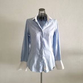 Sacoor Brothers Slim Fit Long Sleeve Spread Collar