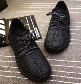 [PROMO] Black Sneakers Sports Shoes Kasut Murah