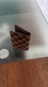 LV pocket cardholder brown damier