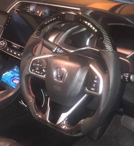 Carbon Fiber Steering Honda Civic Fc