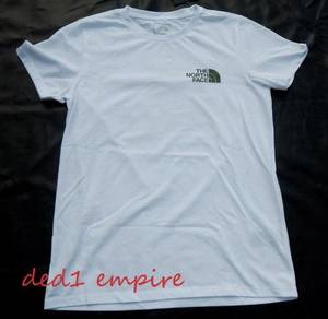 THE NORTH FACE - baju tshirt putih (ASLI)