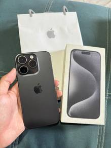 Iphone 15 Pro (Black Titanium)