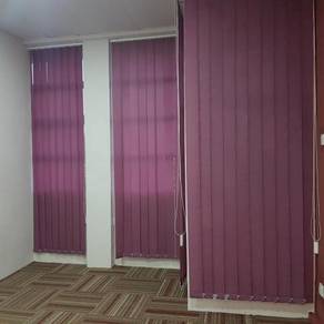 KHIDMAT LANGSIR PEJABAT l vertical blind install