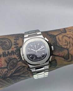 Custom Seiko Mod 40mm Black Naut
