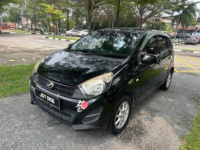 Perodua Axia E in Jalan Kuching, KUL
