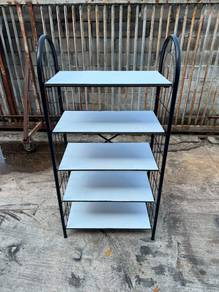 5ft Steel Frame Multipurpose Metal Besi Rack Shelv