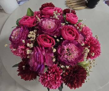 'Light-Up Your Life' Flowers in Basket
