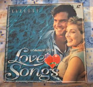 Karaoke laser disc Collection of Best Love Songs