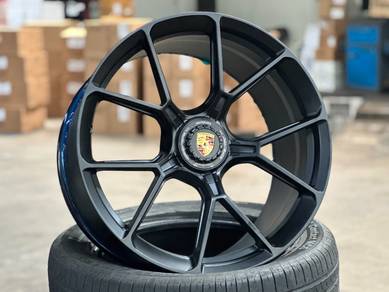 NEW 20 Front 21 Rear Blackout Rim 992 991 Carrera