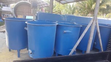 Fiberglass Fish Hatchery tank / Artemia Tank