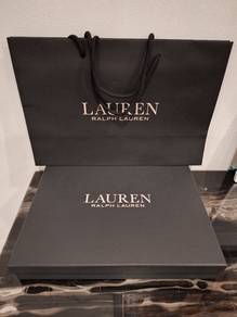 LAUREN Ralph Lauren box, paper bag, ribbon