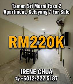 Apartment For Sale in Taman Sri Murni Fasa 2
