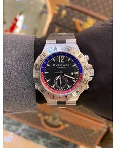 2017 Bvlgari Diagono Gmt Ref Gmt40s 40mm