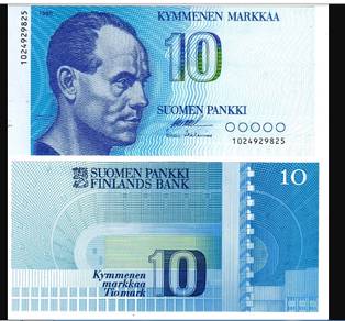 Finland 10 Markka 1986 - Pick P113a  unc