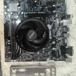 ASUS PRIME A320M-K with AMD Ryzen 3 3200G