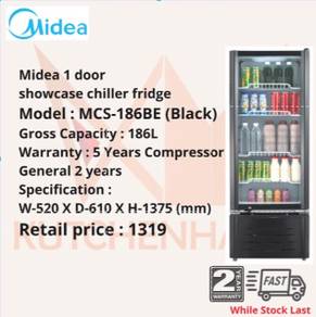 MIDEA Single Door Showcases Refrigerators MSC-186B