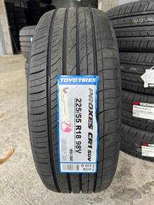 Tayar Baru 225 55 18 Toyo proxes cr1 suv 2026 new