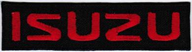 Isuzu RED #TB Motor Automaker Car Racing Patch