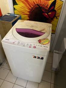 TOSHIBA 6.5kg Washing Machine 6J1n5g - terpakai