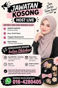 Host Live Full Time