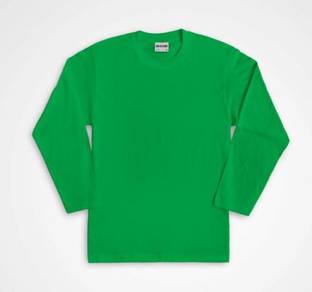 T-shirt long sleeve kelly green