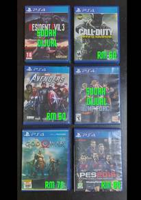PS4 Disc ( PES 19 , GOD OF WAR , AVENGERS