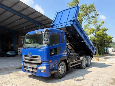 Recond 17 Kaki Nissan CW5XL 6X4 Steel Tipper For S