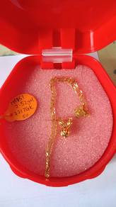 baby gold necklace 916 2.52gram
