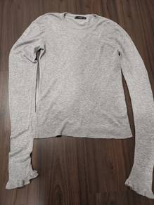 Mango Grey Long Sleeve - Stretchable