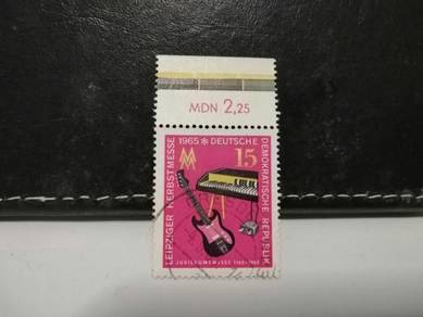 1965 Germany Stamp Musical Instruments