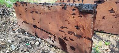 Rustic Kayu Cengal Emas Wooden Slab..