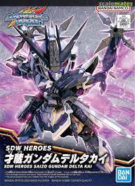 Bandai SDw heroes Gundam Saizo Delta Kai Gundam
