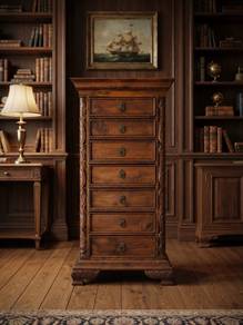 teak Drawer tall