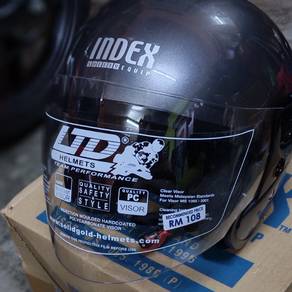 LTD Index Helmet Visorex Open Face (L 60CM)
