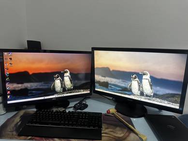 “2x 27” Monitor Bundle AOC + Philips
