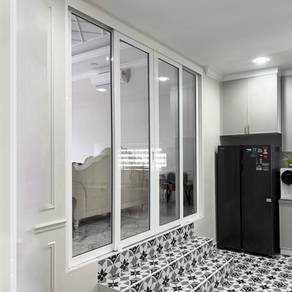Modern Kitchen Divider (Sliding Door)
