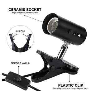 Lamp Holder short adjustable neck