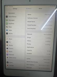 iPad Mini 2 16GB Wi-Fi (Secondhand)