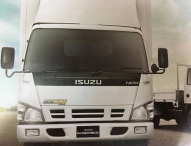 Isuzu lori stiker NPR NKR sticker ORI hicom isuzu